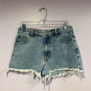Pacsun‎ high rise festival shortie denim shorts